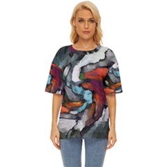 Abstract Art Oversized Basic Tee