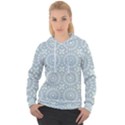 Kaleidoscope Duck Egg Women s Overhead Hoodie View1