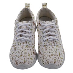 Background Ornamental Pattern Graphic Seamless Women Athletic Shoes