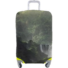 Waterfall River Fantasy Dream Planet Matte Luggage Cover (large)