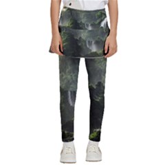 Waterfall River Fantasy Dream Planet Matte Kids  Skirted Pants