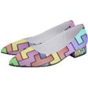 Colorful stylish design Women s Low Heels View2