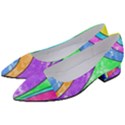 Colorful stylish design Women s Block Heels  View2