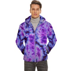 Tie Dye 1 Men s Hooded Quilted Jacket