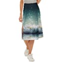 Sparkle Lotus Midi Panel Skirt View1