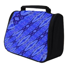 Abstract Tech Modern Pattern Full Print Travel Pouch (small)