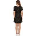 Fish 711 Tiered Short Sleeve Babydoll Dress View4