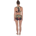 Abstract Texture Forest Trees Fruits Nature Leaves Racerback Boyleg Bikini Set View2