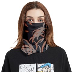Leaf Leaves Pattern Print Face Covering Bandana (two Sides)