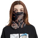 Leaf Leaves Pattern Print Face Covering Bandana (Two Sides) View1