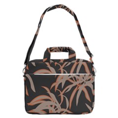Leaf Leaves Pattern Print Macbook Pro 16  Shoulder Laptop Bag