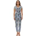 Modern Art Abstract Pattern Women s Pinafore Overalls Jumpsuit View1