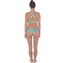 Flower Spring Background Blossom Cross Back Hipster Bikini Set View2