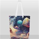 Quantum Physics Dreaming Lucid Full Print Rope Handle Tote (Small) View2