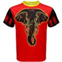 Urban Unity Men s Cotton Tee red/blk/gld View1
