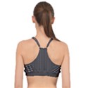 Small Grey Black Plaid Basic Training Sports Bra View2