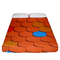 Roof Roofing Tiles  Fitted Sheet (queen Size)