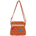 Roof Roofing Tiles  Zipper Messenger Bag View3