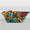 Orange, turquoise and blue pattern  Waist Bag  View2