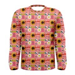 Egg Eyes Men s Long Sleeve Tee