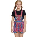 Firey Repeats I Kids  Short Overalls View1
