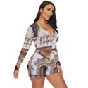 Juliet`s Windows   Long Sleeve Boyleg Swimsuit View3