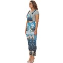 Capri, Italy Vintage Island  Women s Pinafore Overalls Jumpsuit View2