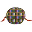 Books On A Shelf Drawstring Bucket Bag View3