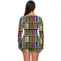 Books On A Shelf Long Sleeve Boyleg Swimsuit View4