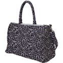 Black Cheetah Skin Duffel Travel Bag View1