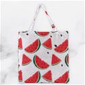 Watermelon Seamless Pattern Grocery Tote Bag View1