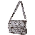 Antique Oriental Town Map  Full Print Messenger Bag (S) View1