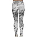 Antique Mapa Mundi Revisited Classic Yoga Leggings View2