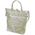 Vintage America`s Map Buckle Top Tote Bag View2