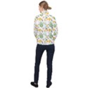 Flowers on a white background pattern                                                                    Women Half Zip Windbreaker View2