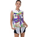 Project 20230104 1756111-01 Sleeveless Chiffon Button Shirt View1