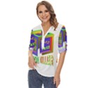Project 20230104 1756111-01 Zip Up Long Sleeve Blouse View2