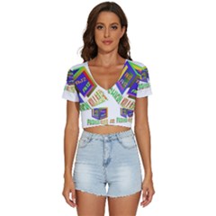 Project 20230104 1756111-01 V-neck Crop Top