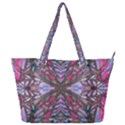 Charcoal Pink Repeats IV Full Print Shoulder Bag View1