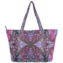 Charcoal Pink Repeats IV Full Print Shoulder Bag View2