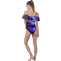 Betta Fish Photo And Wallpaper Cute Betta Fish Pictures Frill Detail One Piece Swimsuit View2
