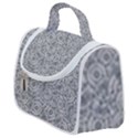Circle Ornate Motif Random Pattern Satchel Handbag View1