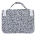 Circle Ornate Motif Random Pattern Satchel Handbag View3
