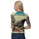 On The Way To Lake Garda, Italy. Quarter Sleeve Raglan Tee View2