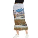 Trentino Alto Adige, Italy. Maxi Fishtail Chiffon Skirt View1