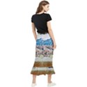 Trentino Alto Adige, Italy. Maxi Fishtail Chiffon Skirt View2