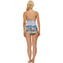 Trentino Alto Adige, Italy. Knot Front One-Piece Swimsuit View4