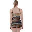 Art boats Garda, Italy. Tie Front Two Piece Tankini View2