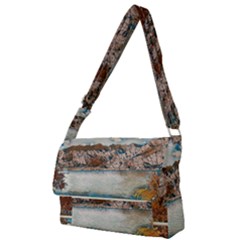 Side Way To Lake Garda, Italy  Full Print Messenger Bag (s)