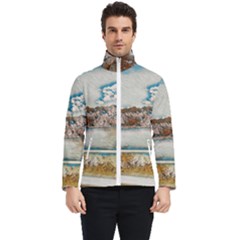 Side Way To Lake Garda, Italy  Men s Bomber Jacket